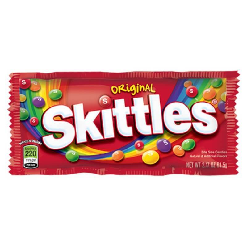 Skittles Original, confetti alla frutta da 61.5g