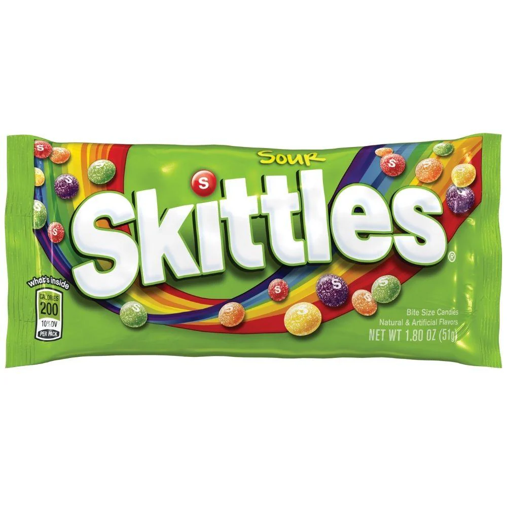 Skittles crazy sour