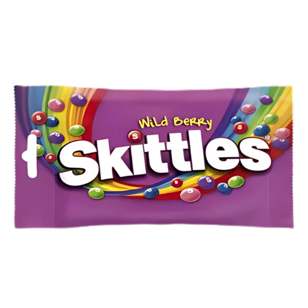 Skittles Wild Berry, caramelle al gusto di bacche selvatiche da 38g