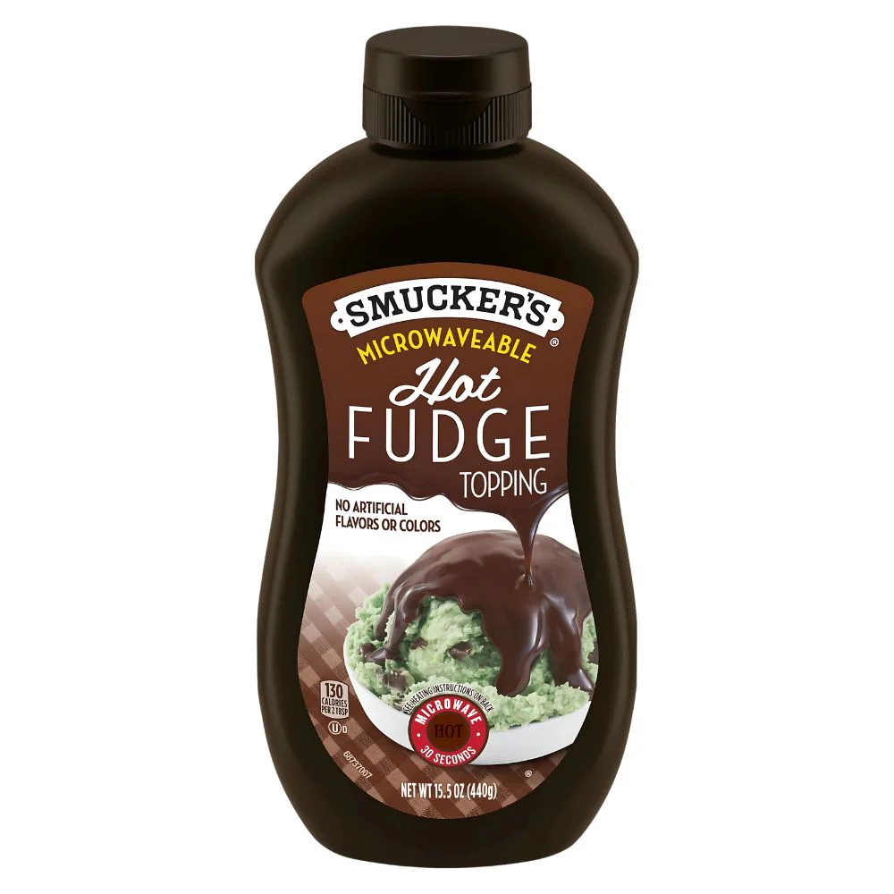 Smucker's Microwaveable Hot Fudge Topping, topping al gusto di cioccolato da 440g