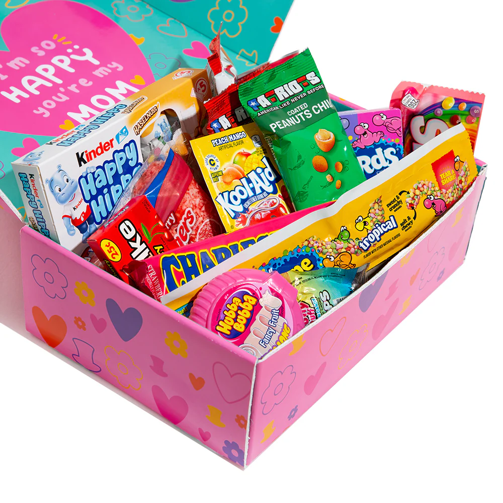 Snack Box - Super Mom Edition, scatola a sorpresa da 20 snack dolci, salati e bevande - Image 3