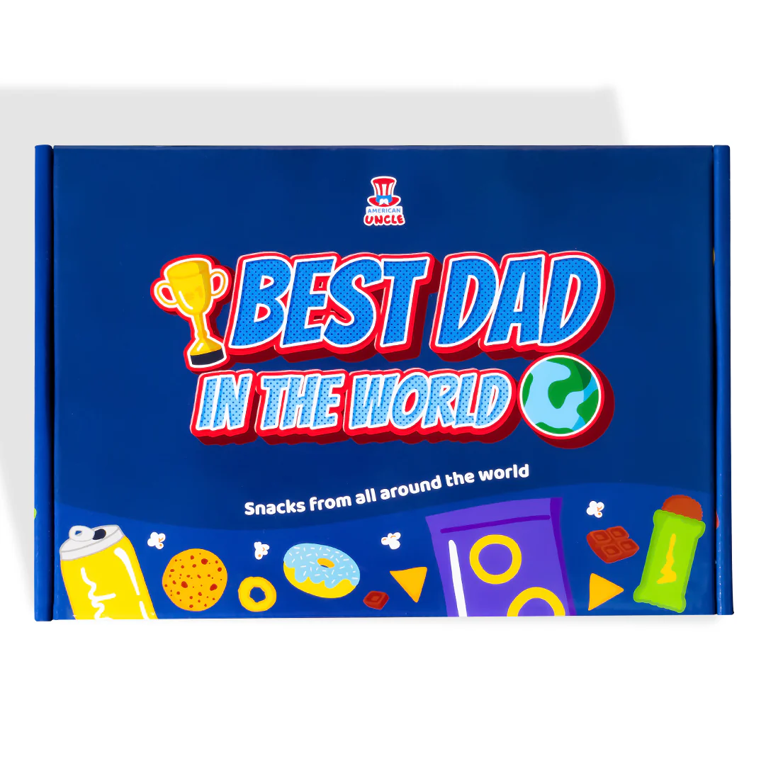 Snack Box "Best Dad", scatola a sorpresa da 20 snack dolci, salati e bevande per il papà - Image 5