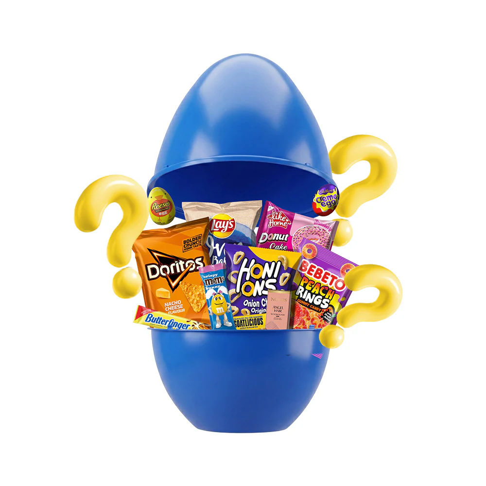 AU Mystery Snack Egg, uovo da 15 snack dolci e salati a sorpresa - Image 2
