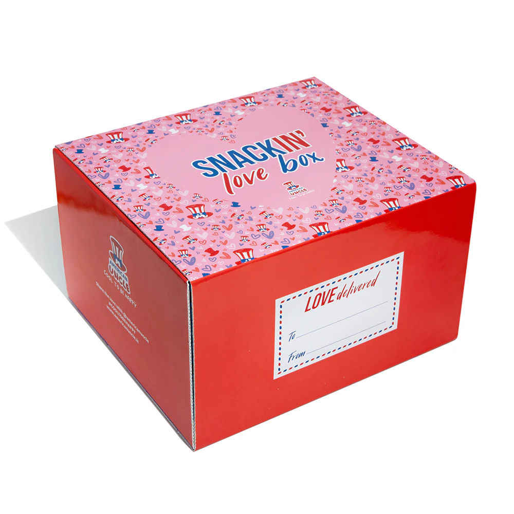 Snackin’ Love Box, scatola da 40 prodotti dolci, salati e bevande - Image 2