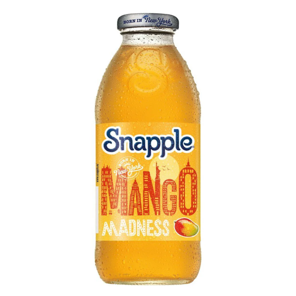 Snapple Mango Madness, bevanda al mango da 473ml