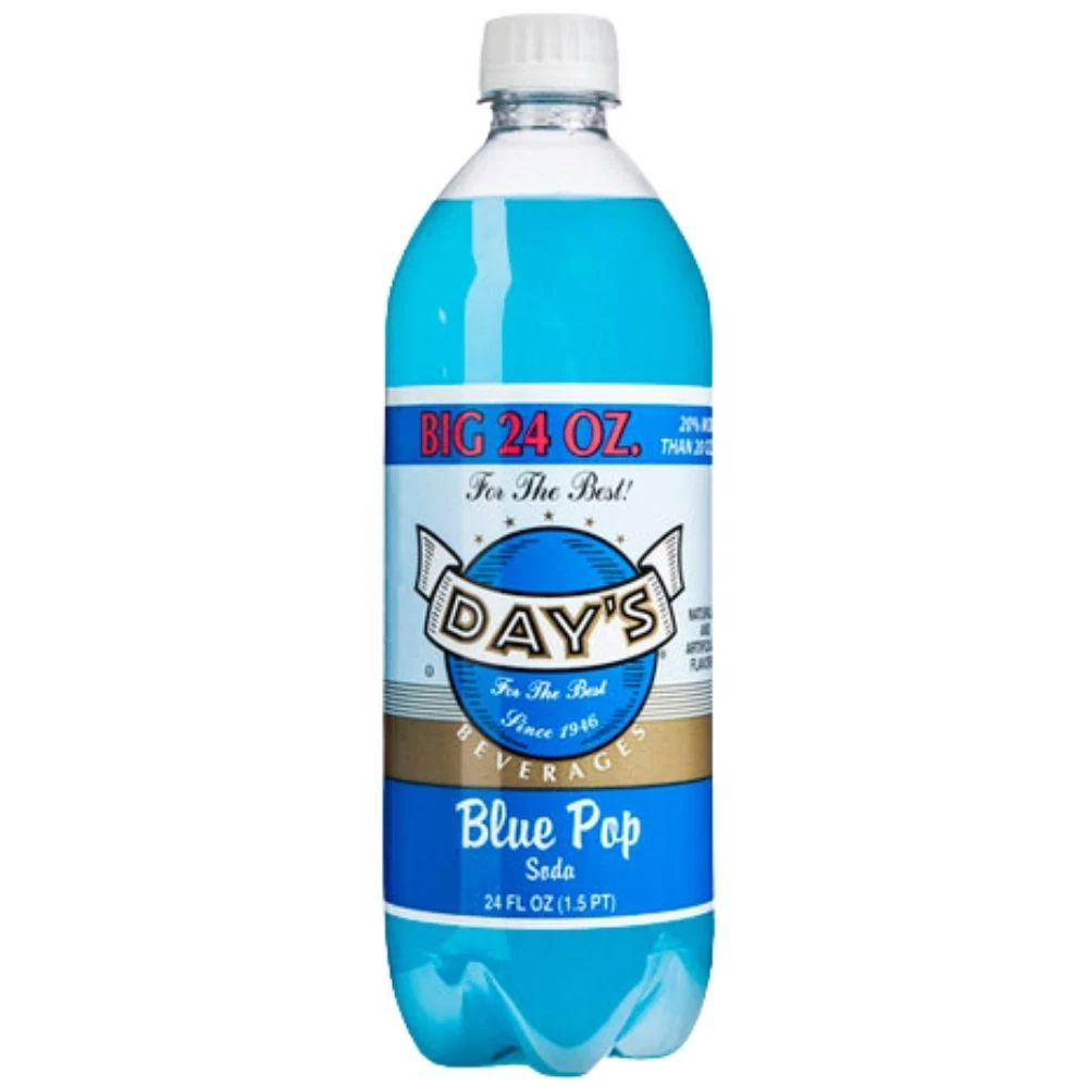 Soda Day's Blue Pop, bevanda al mirtillo da 700ml