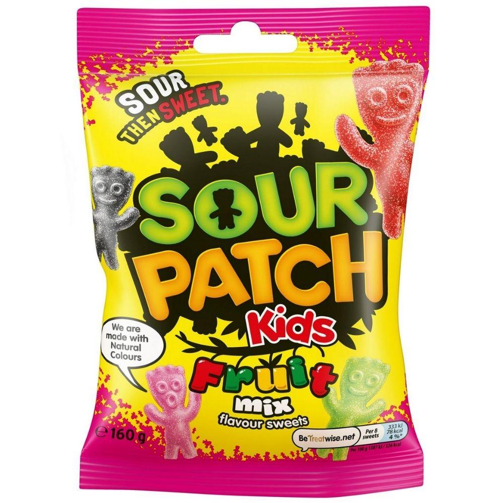 Sour Patch Kids Fruit Mix, caramelle gommose alla frutta da 160g