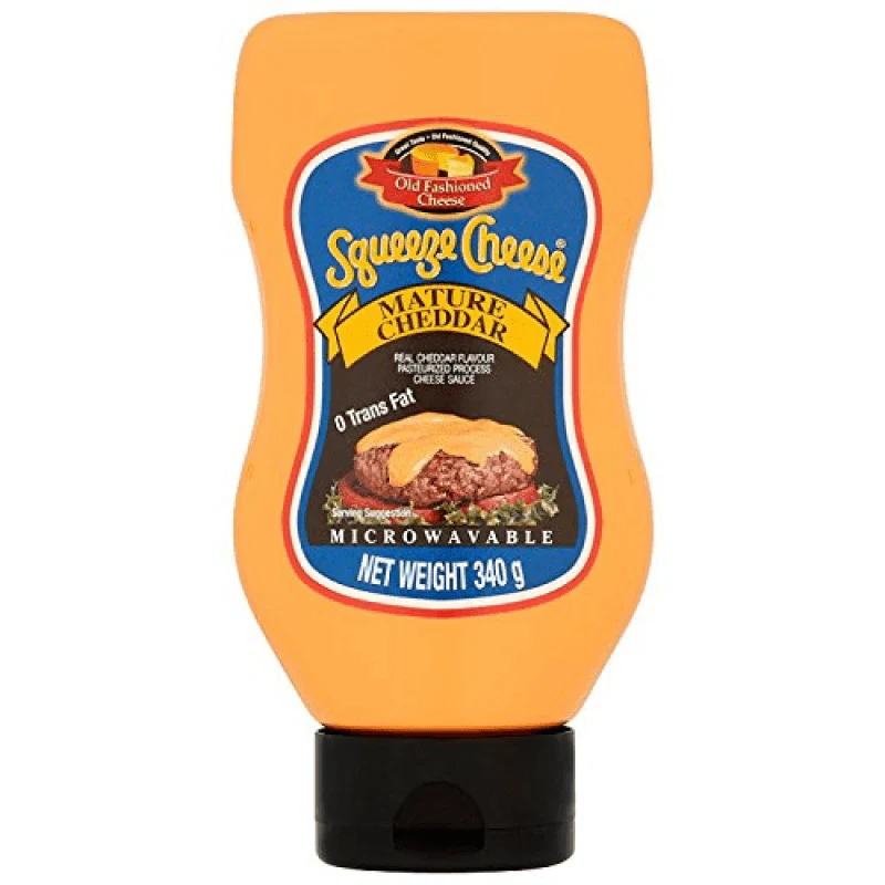 Squeeze Cheese, condimento spalmabile al formaggio da 340g
