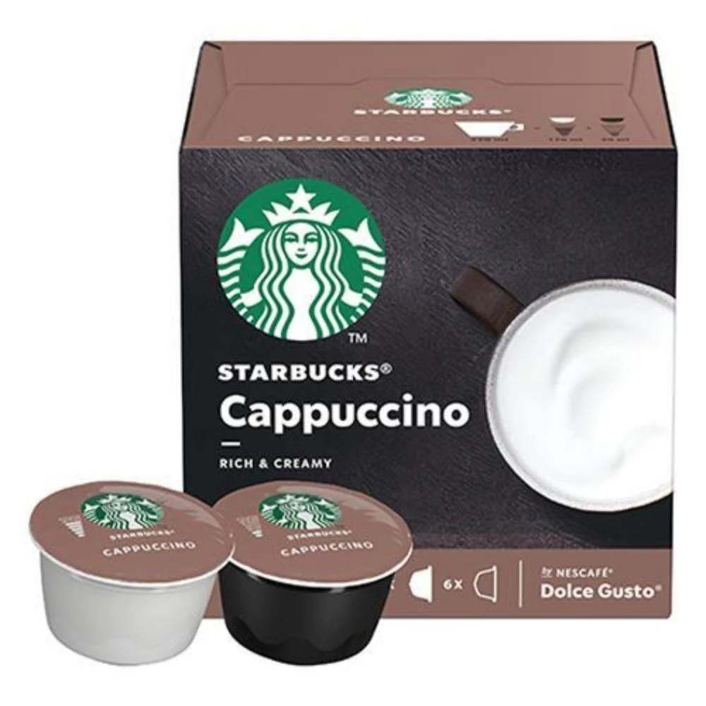 Starbucks Dolce Gusto Cappuccino, 12 capsule by Nescafè
