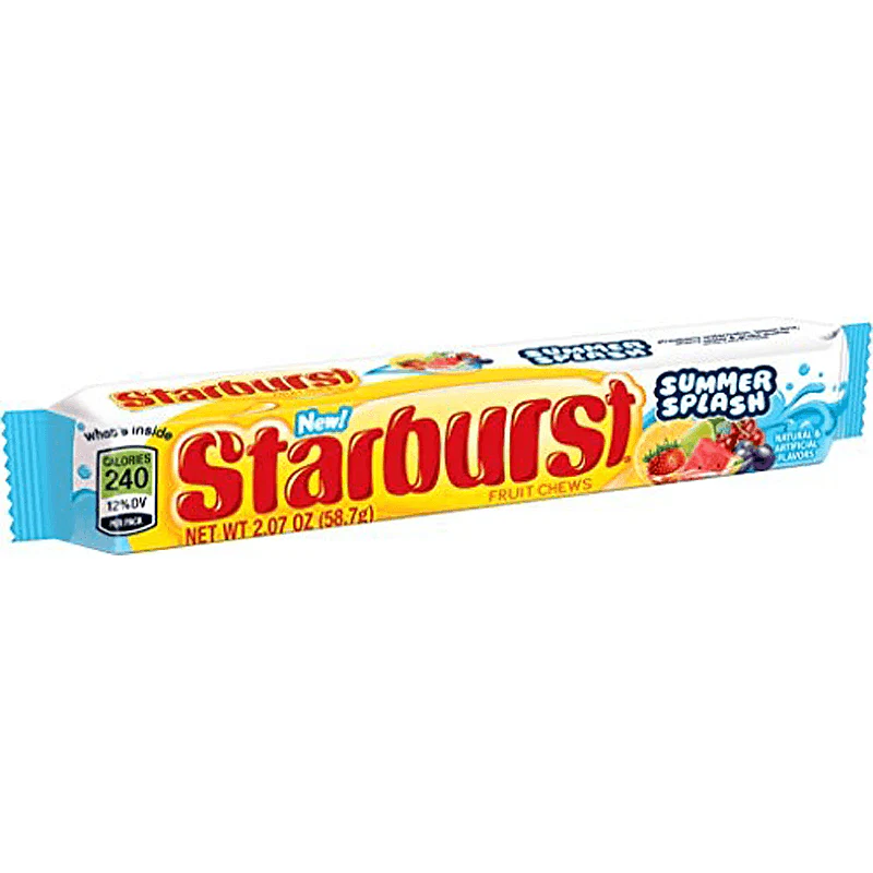 Starburst Summer Splash, caramelle alla frutta da 58.7g