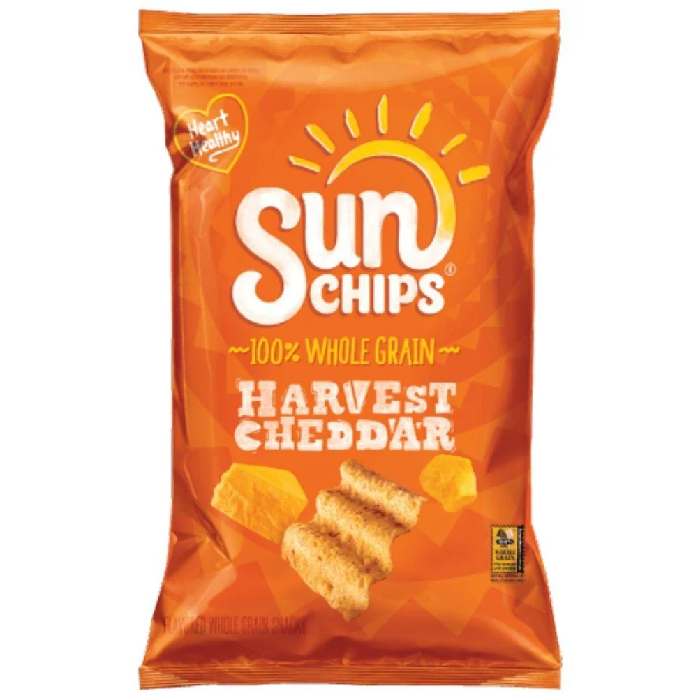 Sun Chips Harvest Cheddar, patatine integrali al cheddar da 184.2g