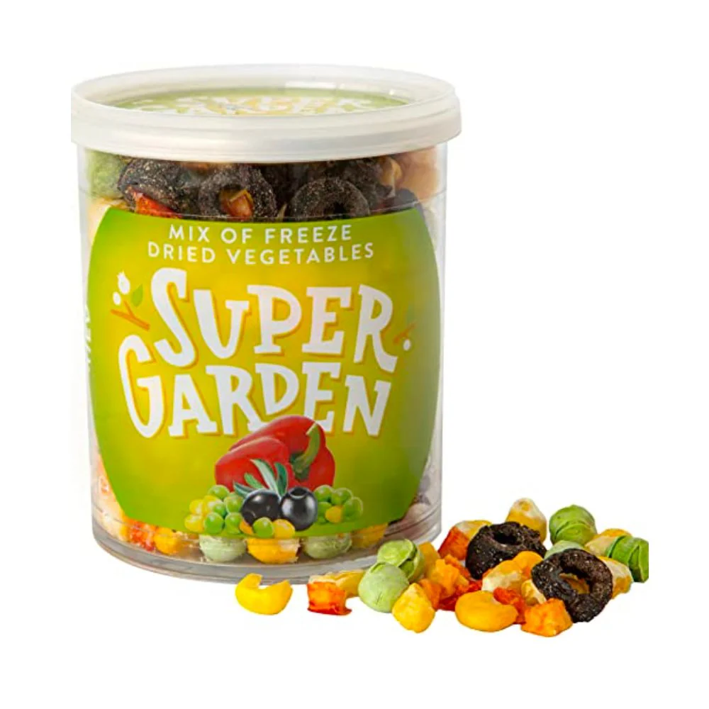 Super Garden Mix of Freeze-Dried Vegetables, mix di verdure liofilizzate da 34g