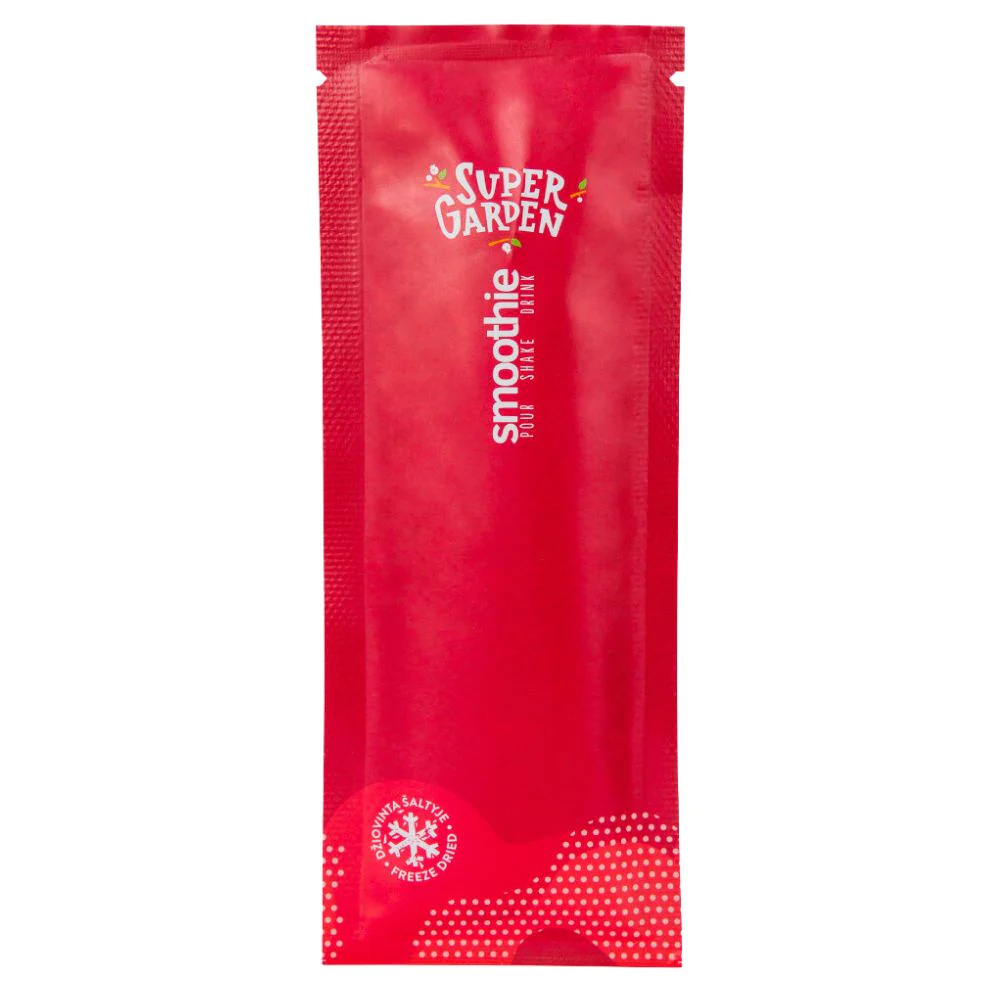 Super Garden Smoothie Crazy Berries, preparato in polvere per smoothie al gusto di frutti di bosco da 30g