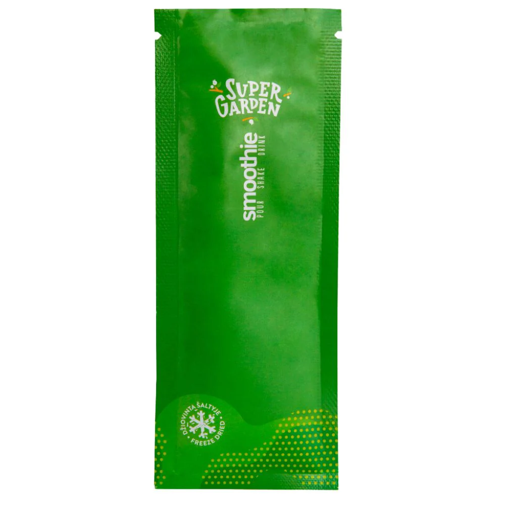 Super Garden Smoothie Tasty Spirulina, preparato in polvere per smoothie al gusto di spirulina da 30g
