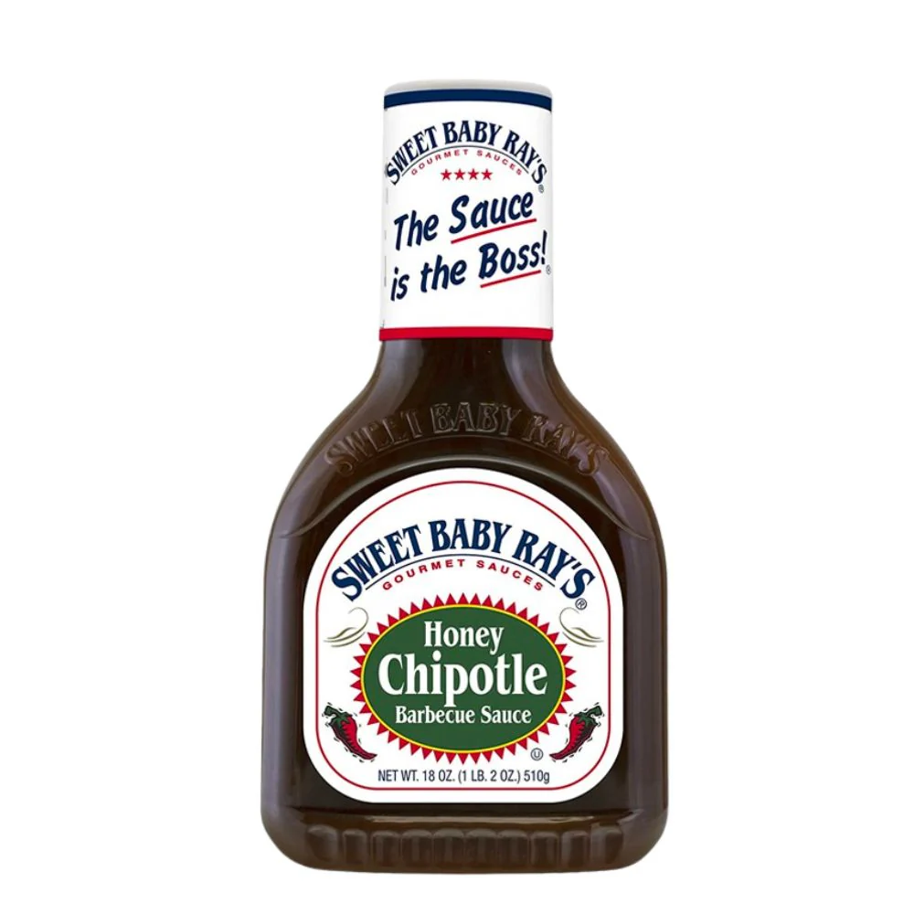 Sweet Baby Ray's Honey Chipotle Barbecue, salsa barbecue al peperoncino dolce da 510g