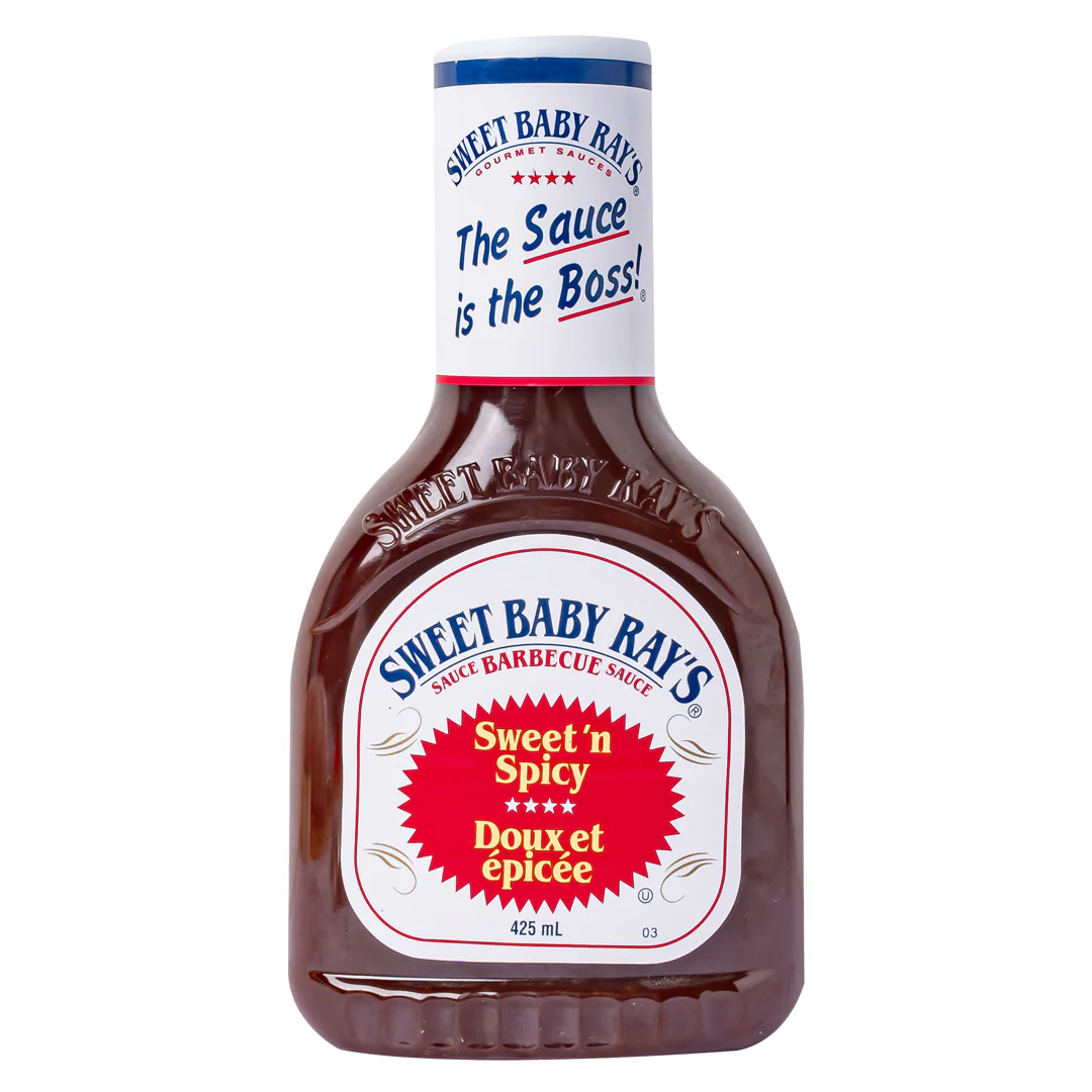 Sweet Baby Ray's Sweet'n Spicy, salsa barbecue al peperoncino dolce da 425 ml