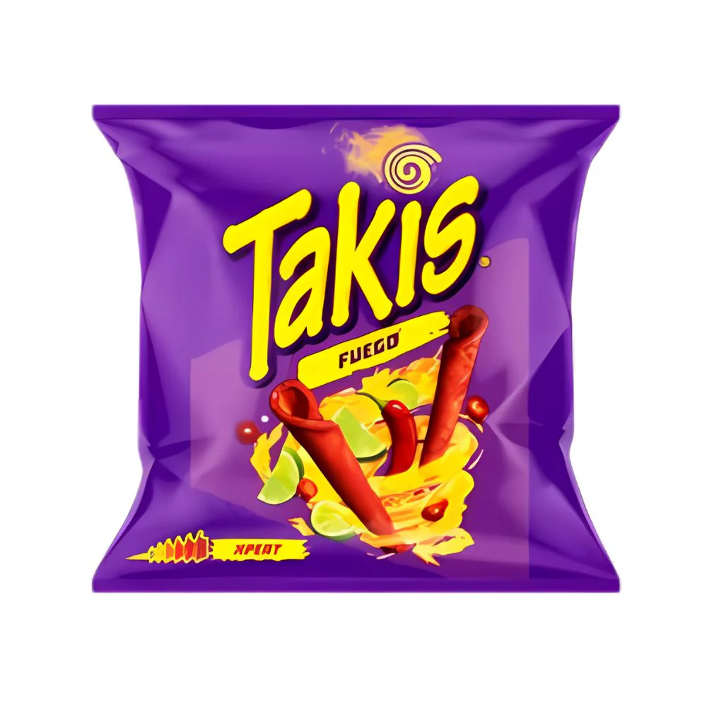 Takis Fuego, riccioli di tortillas piccanti da 40g