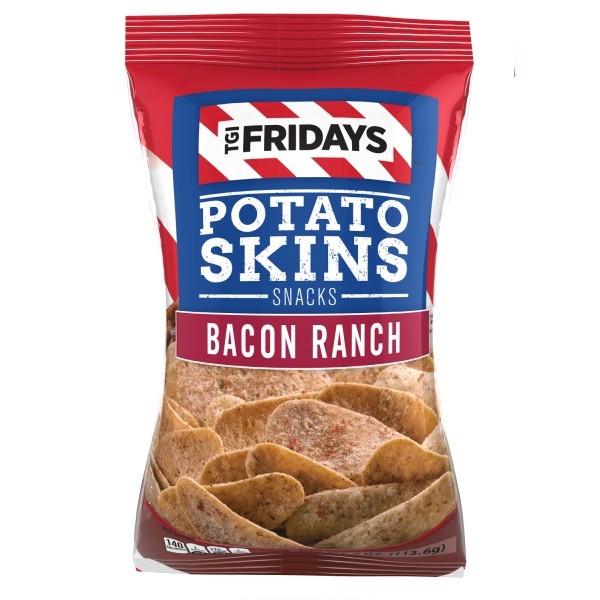 TGI Fridays Potato Skins Bacon Ranch, patatine al bacon da 113.6g