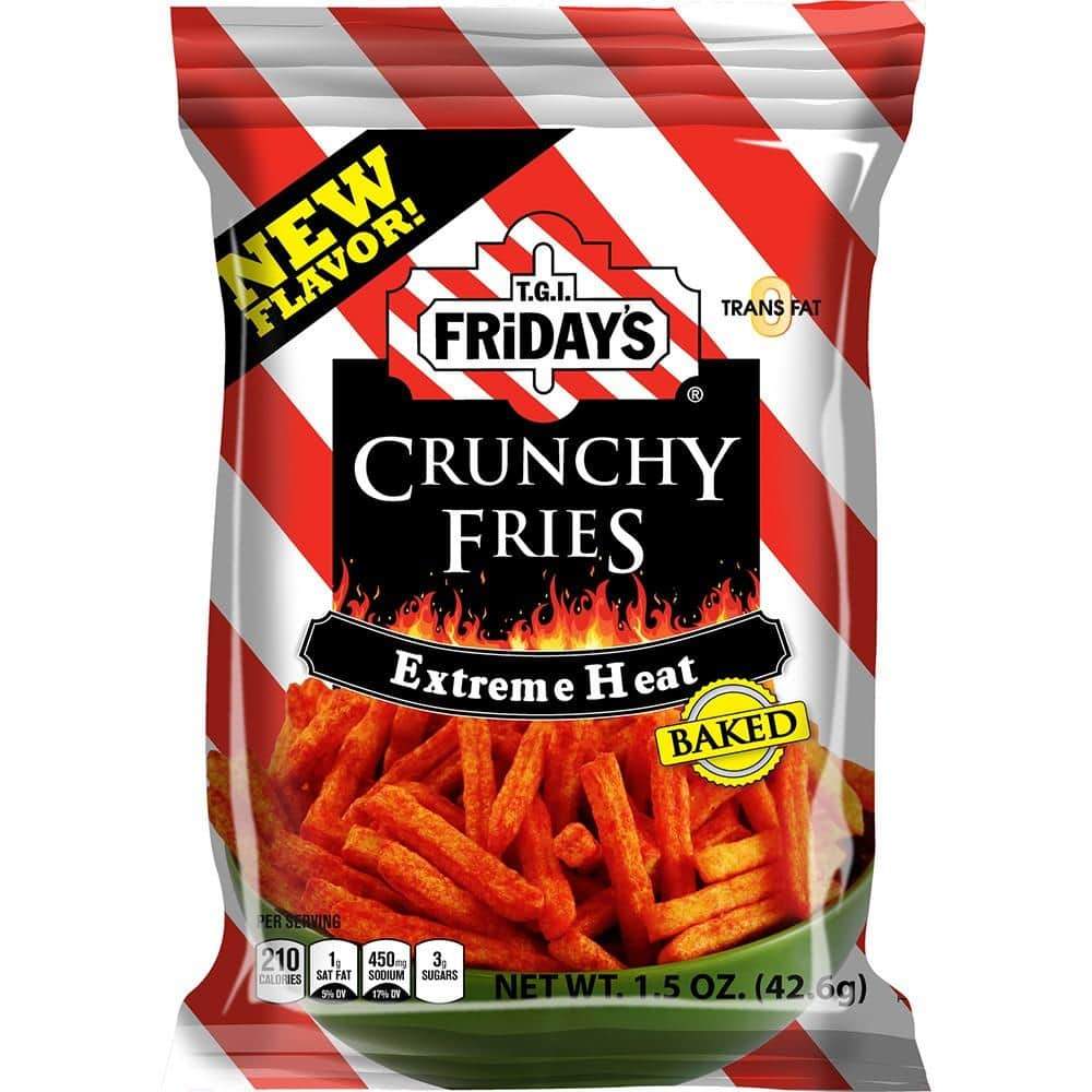 TGI Fridays Crunchy Fries Extreme Heat Baked, patatine piccanti al forno da 35.5g