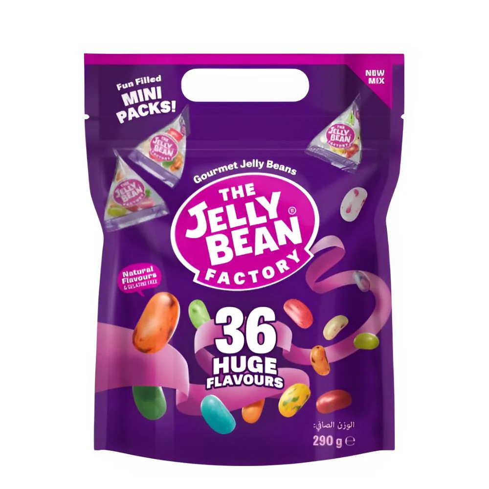 The Jelly Bean 36 Huge Flavours, caramelle con gusti misti da 290g