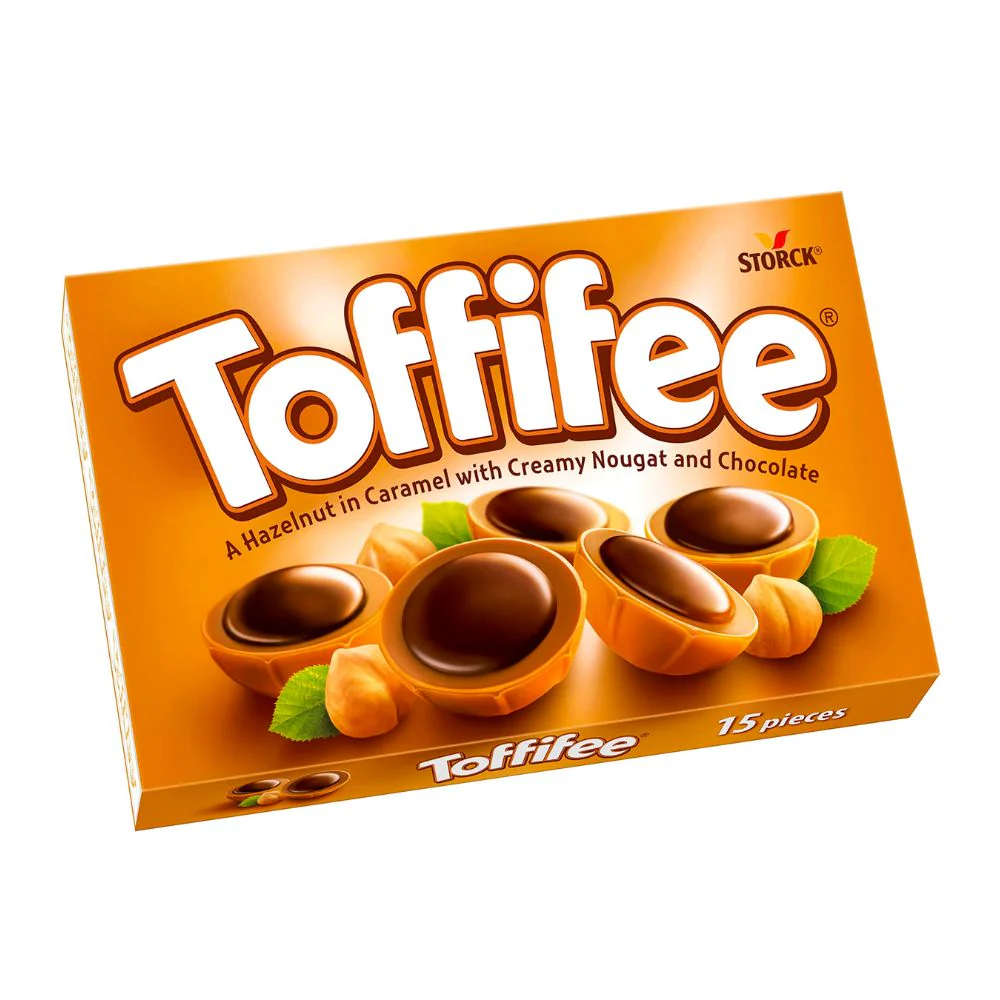 Toffifee Choco Hazelnut, cioccolatini ripieni di crema al cacao e nocciole da 125g