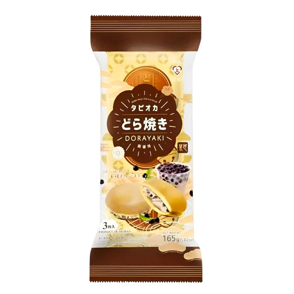 Tokimeki Dorayaki Boba Milk Tea, dorayaki con crema al gusto di bubble tea 165g