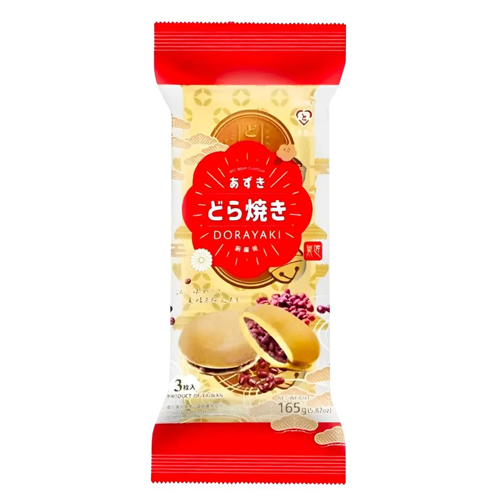 Tokimeki Dorayaki Red Bean, dorayaki con crema di fagioli rossi da 165g