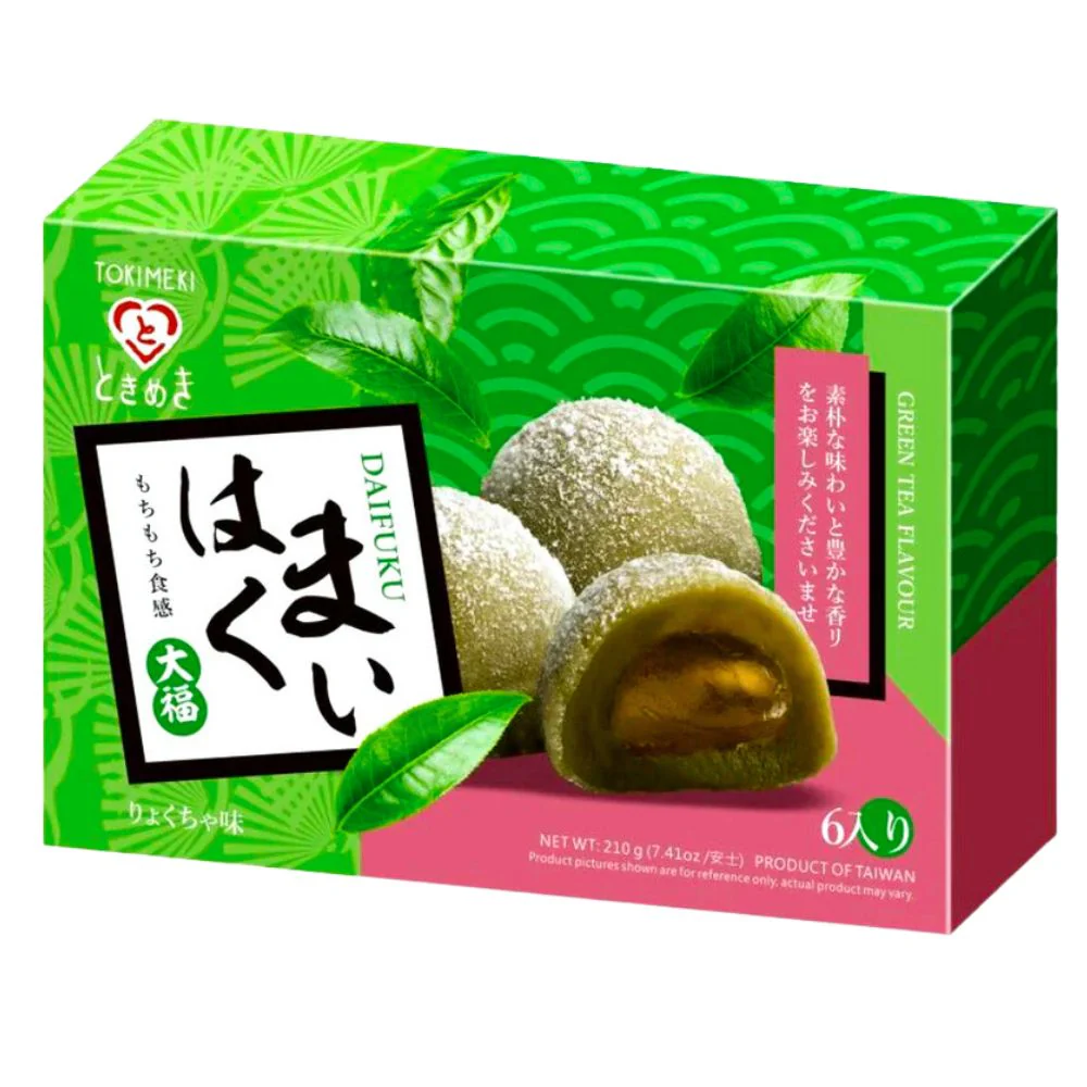 Tokimeki Mochi Green Tea, mochi al tè verde da 210g