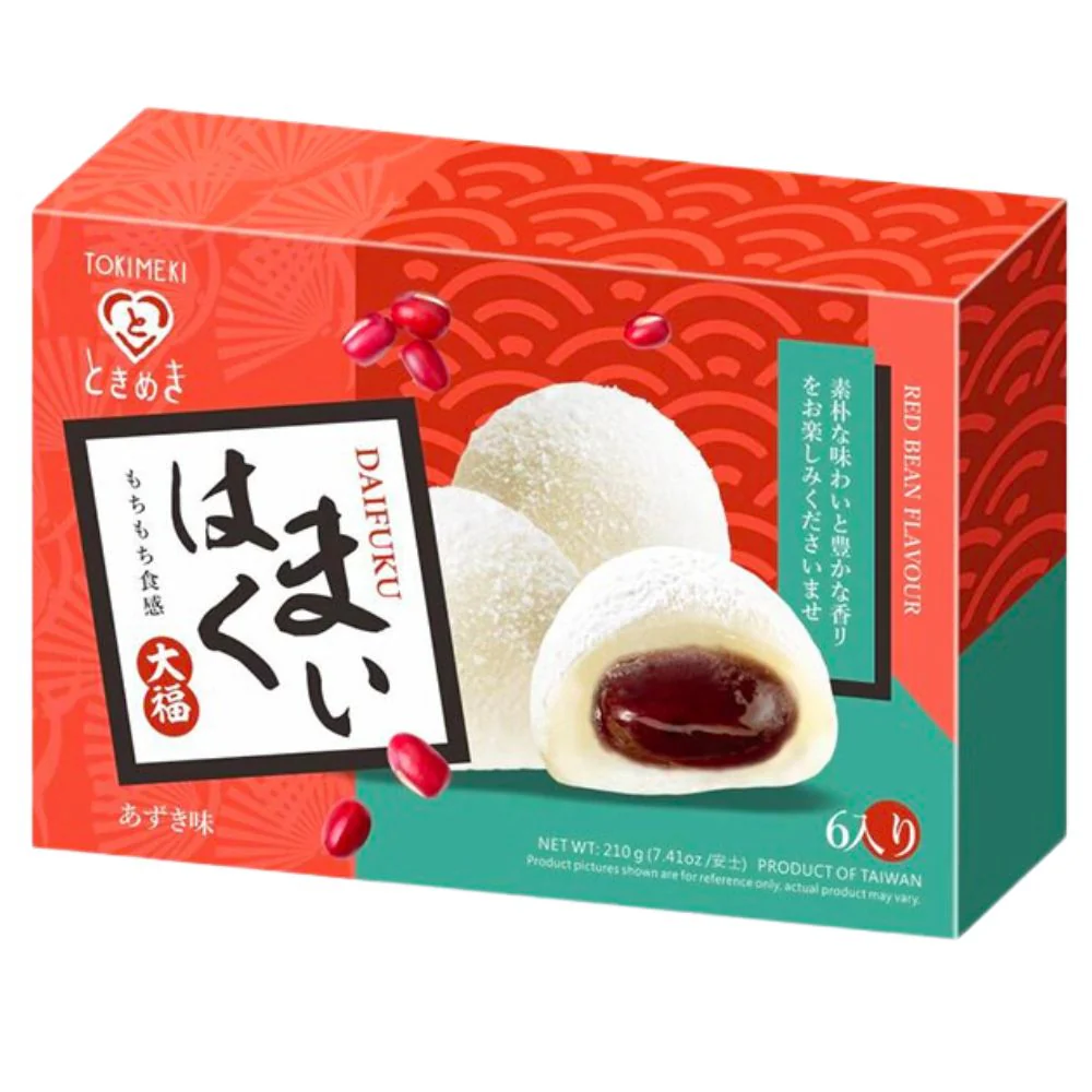 Tokimeki Mochi Red Bean, mochi ai fagioli rossi da 210g