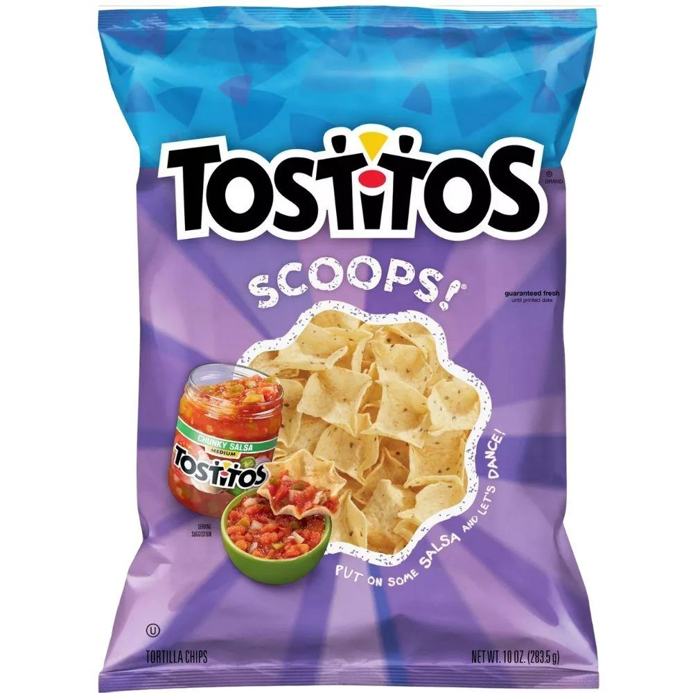 Tostitos Scoops, tortillas al mais da 283.5g