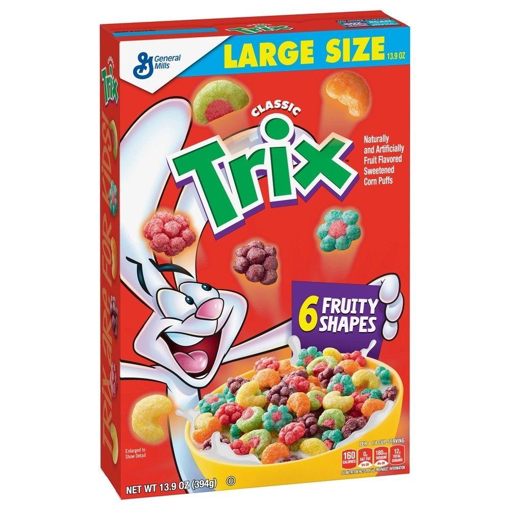 Trix Fruit Shape, cereali alla frutta da 394g