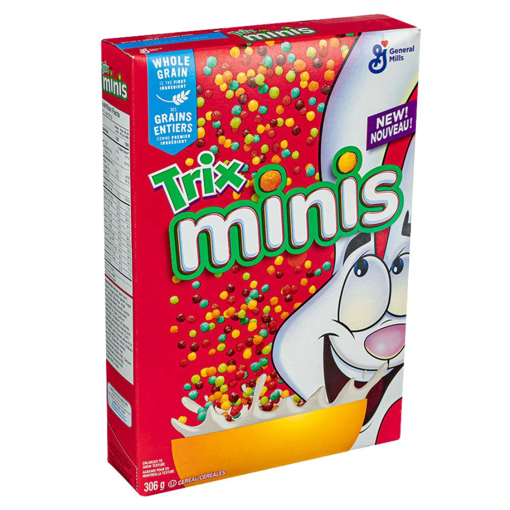 Trix Minis, cereali al gusto di frutta da 306g