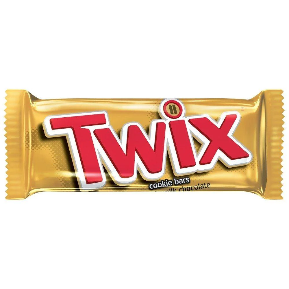 Twix, barretta al cioccolato con wafer e caramello da 50g
