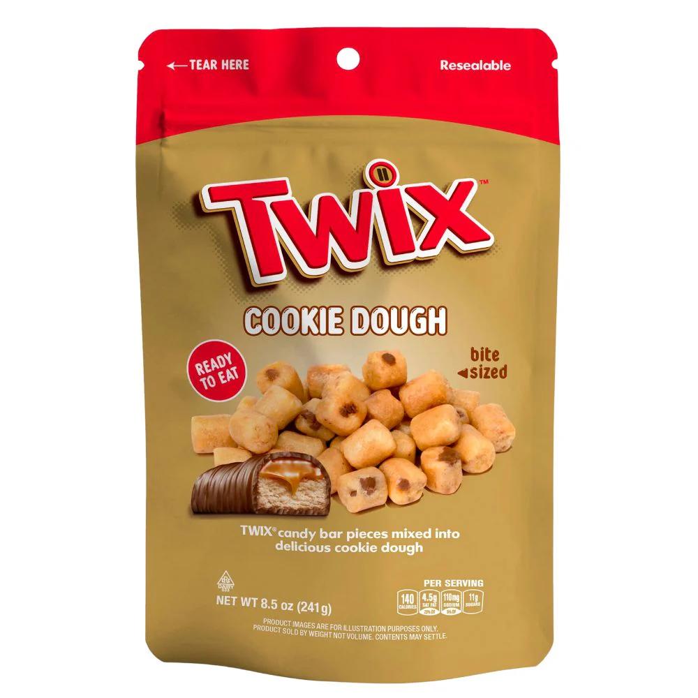Twix Taste Of Nature Cookie Dough, biscottini al gusto Twix da 241g