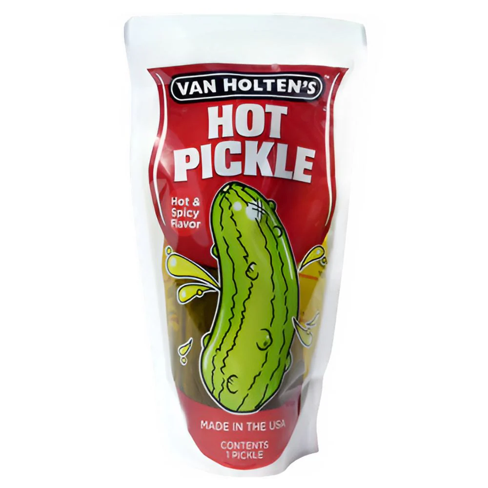 Van Holten's Jumbo Pickle - Hot&Spicy, cetriolo piccante monoporzione in sottaceto