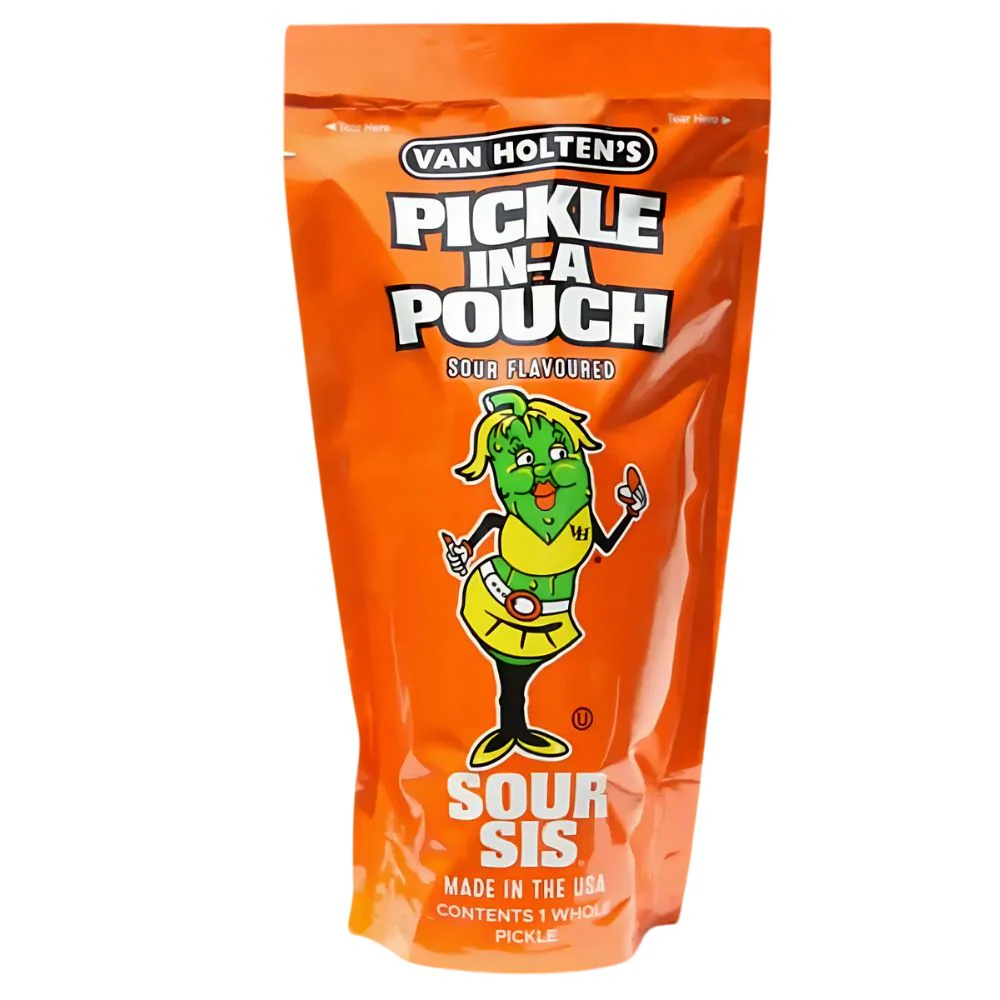 Van Holten's King Size Pickle - Sour Sis, cetriolo piccante monoporzione in sottaceto da 167g