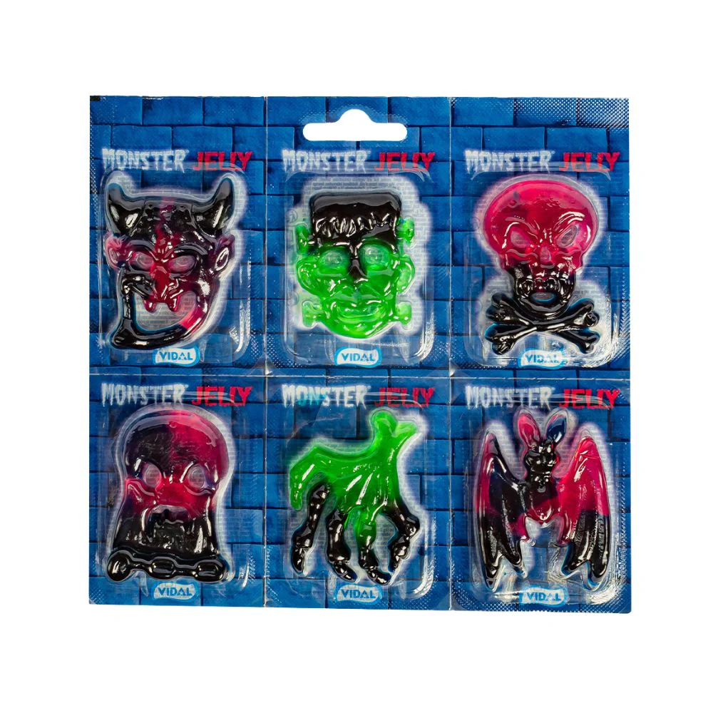 Vidal Monster Jelly, caramelle gommose dalla forma di mostri da 66g