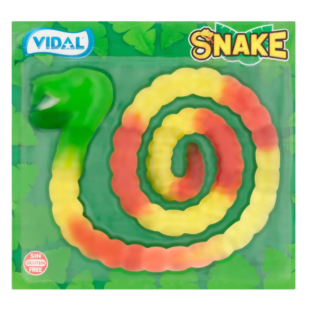 Vidal Snake Jelly, caramella gommosa dalla forma di serpente da 66g