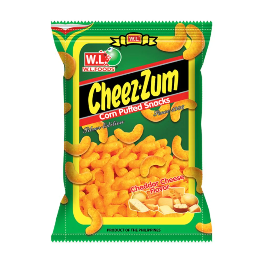 W.L.Foods Cheez Zum Cheddar Cheese Flavor, patate al formaggio da 60g