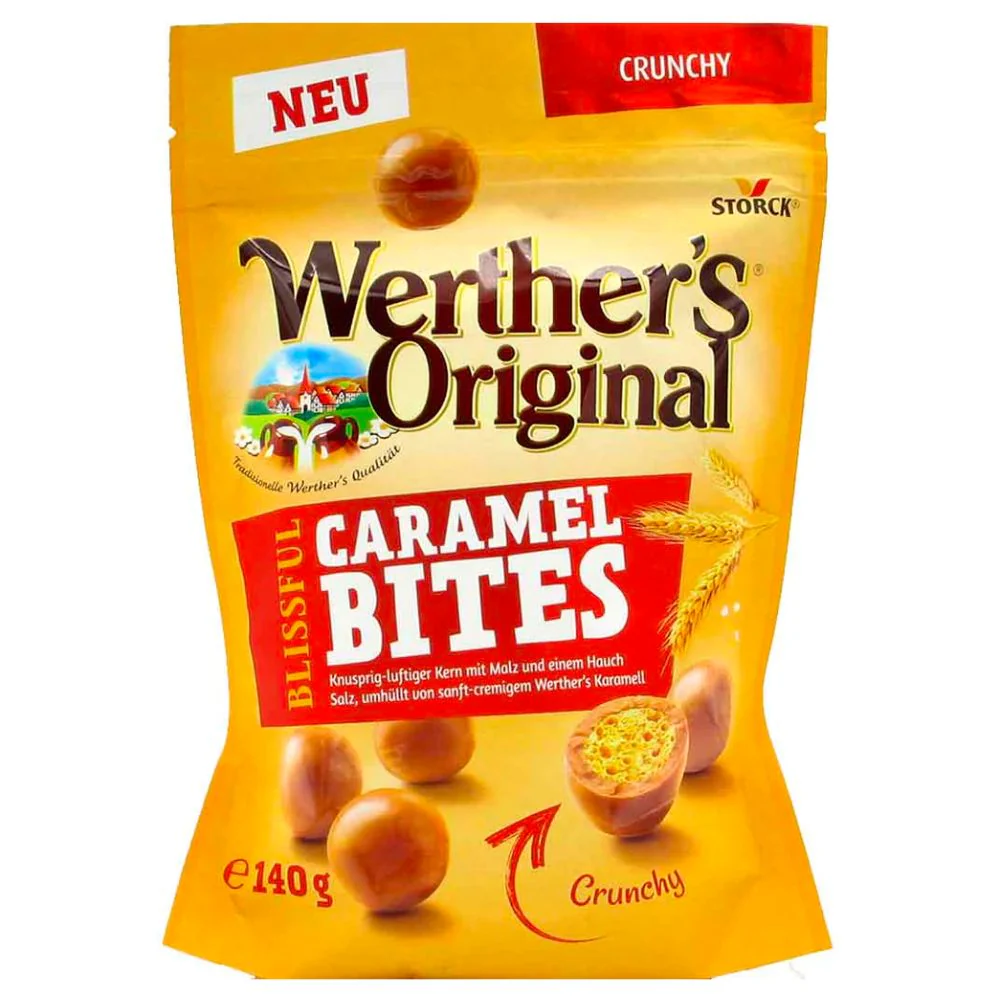 Werther's Original Caramel Bites Blissful, bites caramellati da 140g
