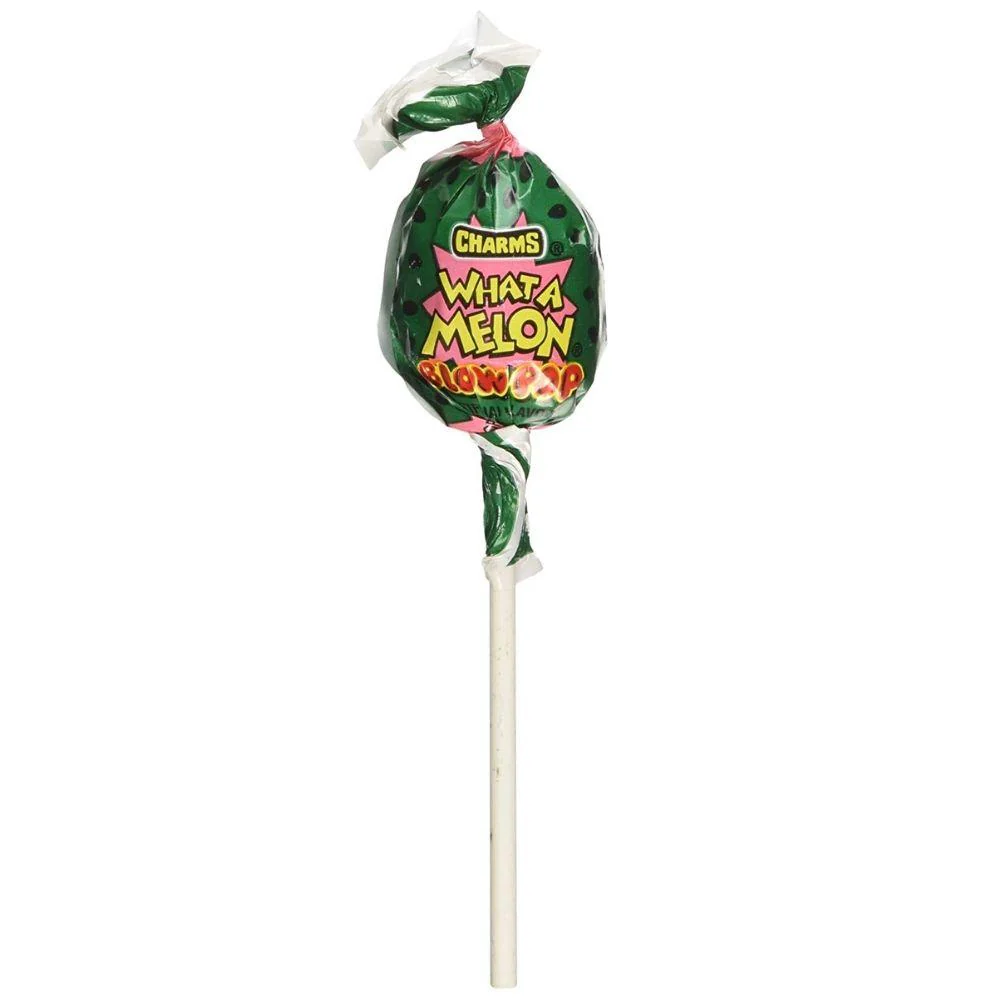 What a Melon Blow Pop, lecca-lecca con cuore morbido all'anguria da 18g
