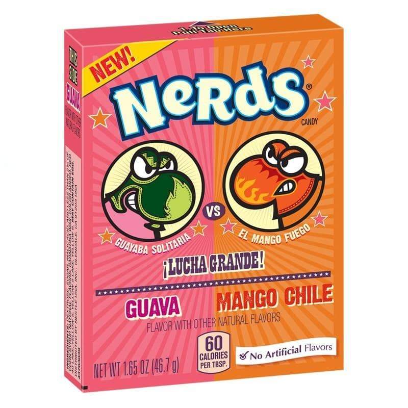 Wonka Nerds Guava and Mango Chile, caramelle a mango e guava da 47g
