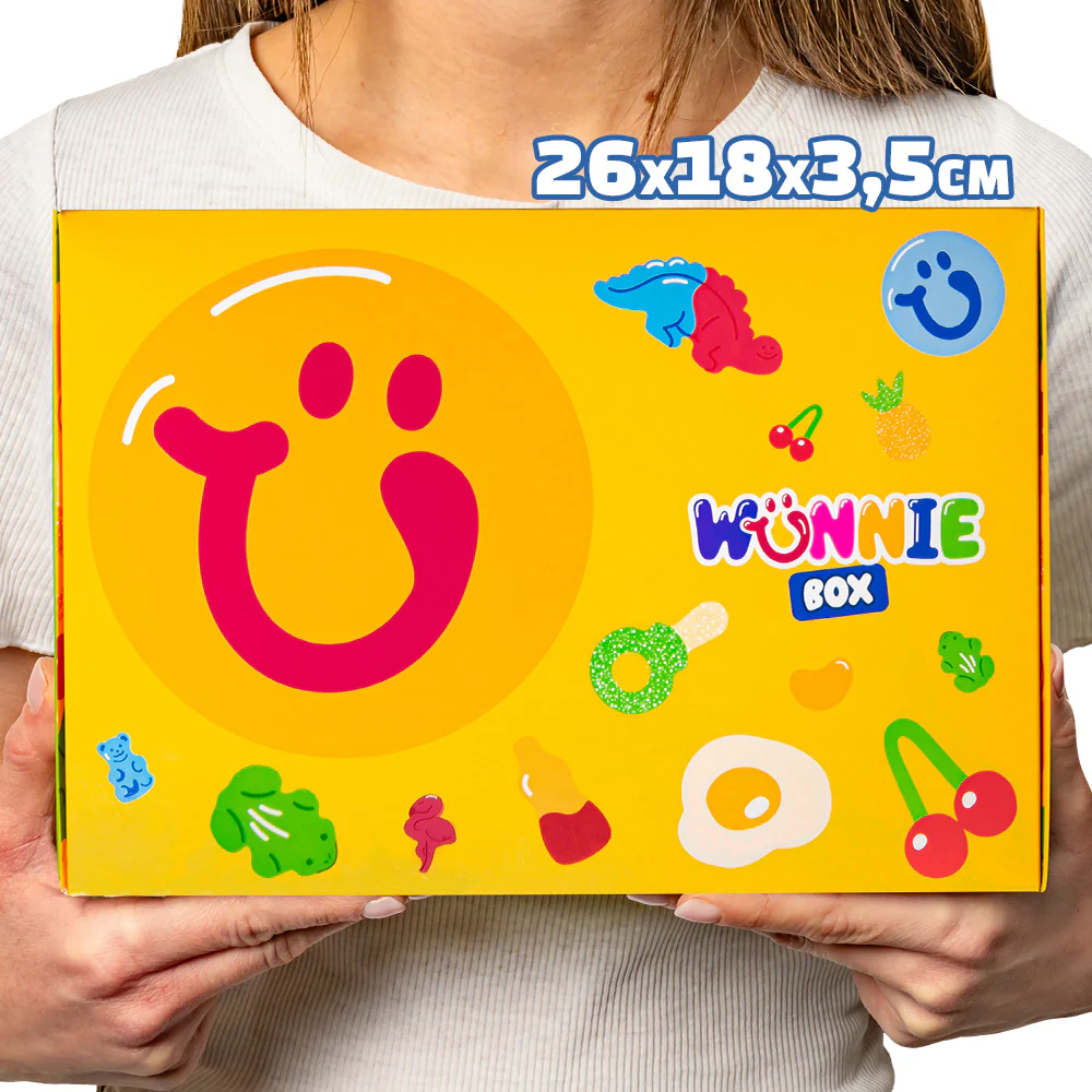Wunnie box "Smile", scatola di caramelle gommose da comporre con i tuoi gusti preferiti - 1 kg - Image 5