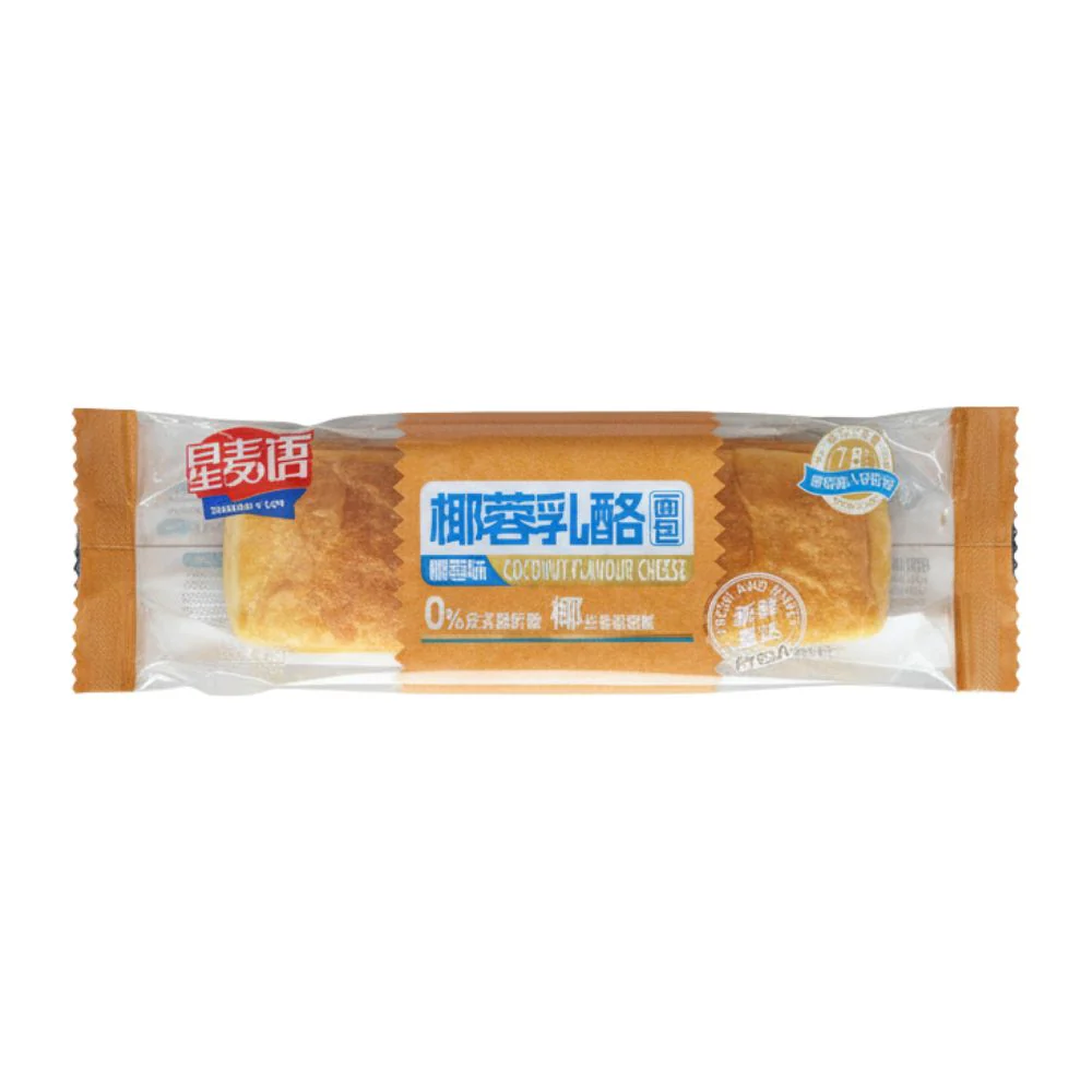 Xing Mai Yu Coconut Flavour Cheese, pane al gusto di cocco e formaggio da 80g