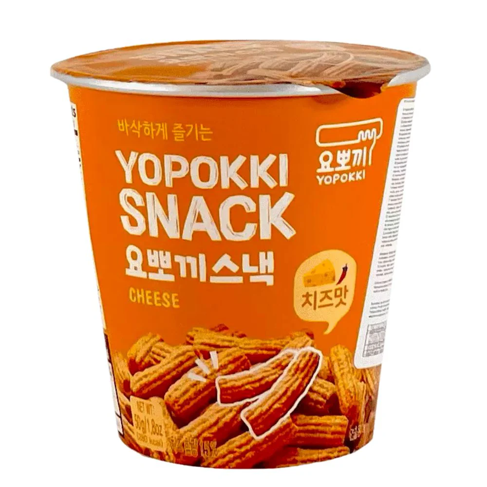 Yopokki Cheese, snack di frumenti a formaggio da 50g
