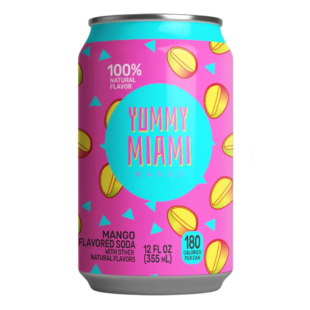 Yummy Miami Mango, bevanda al mango da 355ml